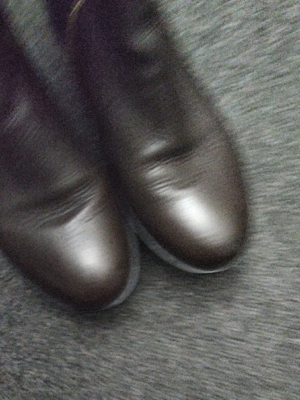 Prada Women's Tall Brown Pebble Leather Riding Boots